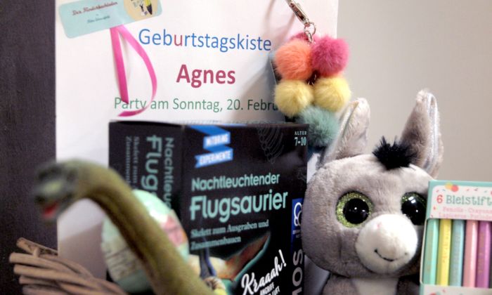So könnte deine Geburtstagkiste aussehen © Knirps & Riese